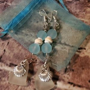 Sea shell earrings